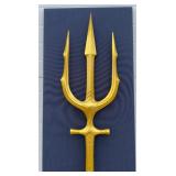 Aquaman Trident of Atlan Full Size Prop Replica with Display Mount