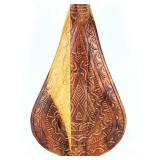 Vintage Carved Wood Polynesian Style Ceremonial Paddle Club Pacific Islands Art