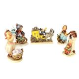 Lot of 5 Vintage Goebel Hummel Figurines Collection
