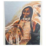 Jim Prindiville Sioux Native American LITHOGRAPH Print Signed #48/150