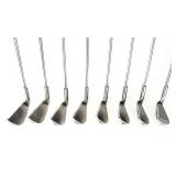 Vintage PING Karsten I Black Dot Iron Set (4-9, SW, W) - Classic Golf Clubs