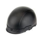Harley-Davidson HD-J03 Half Helmet, Size XL - Matte Black with Visor, DOT