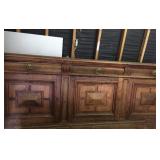 Buffet: (L=8ft., W=19in, H=37in)