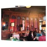 Grand Antique French Oak Paneling in Dining Room at B and O Cafe, Seattle