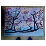 Joe Max Emminger painting 12/1979