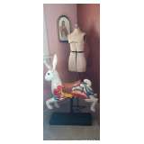 Carousel Horse. Dress Form.