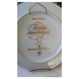 Back od King Christian I plate