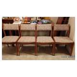 4 Danish Mid-Century Dining Chairs