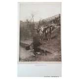 Photo Copy - "Getting Water - Apache Land" (c. 1903 , E.S. Curtis)