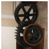 Large Wooden Cogs, Gears