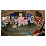 Vogue Ginny Dolls, Madame Alexander Baby Sister, Wind-up Bear