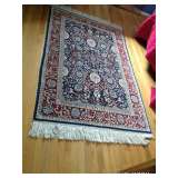Silk and Wool Area Rug (48.5" x 74")