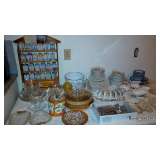 Lenox Spice Village set, Johnson Bros dishset, flatware