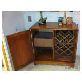 Wine Cabinet Open