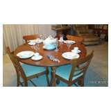Drop Leaf Table, Mikasa Bone China, Tureen