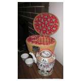 Tea Set has Rooster motif
