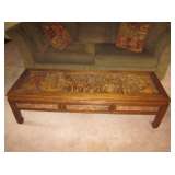 Chinese Carved Coffee Table