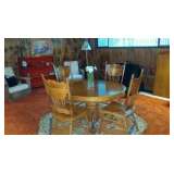 Repro Antique Look Table and Chairs