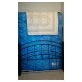 Queen Size Metal Head/Foot board, Queen Size Mattress