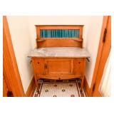 BUY IT NOW!  Lot #102, Antique Oak Baker