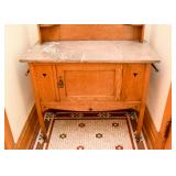 BUY IT NOW!  Lot #102, Antique Oak Baker