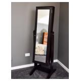 Jewelry Cabinet w Dressing Mirror