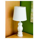White Owl Table Lamp