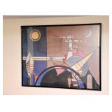 Framed Geometric / Abstract Poster