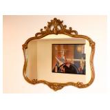 Ornate Gilt Framed Wall Mirror