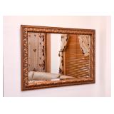 Rectangular Gilt Framed Wall Mirror