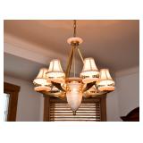Deco Style 6-Arm Chandelier