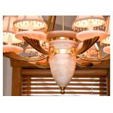 Deco Style 6-Arm Chandelier