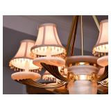 Deco Style 6-Arm Chandelier