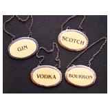 Liquor Decanter Tags