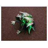 Murano Glass Frog Figurine 