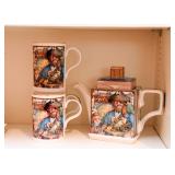 Treasure Island Tea Pot & Mugs