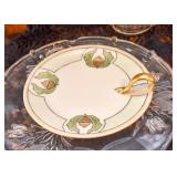 Vintage Hand Painted Porcelain Plate