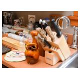 Kitchenware, Pepper Mill, Pottery Pitcher, Cutlery