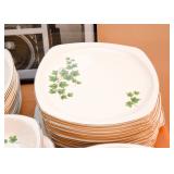 Vintage Dishes Set (Ivy Pattern)