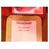 BUY IT NOW!  Lot #113, Leather Barcaounger Lounge Chair, $200