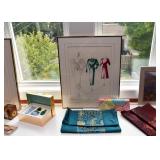 Linens, Artwork, Vanity