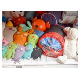 Stuffed Animals, Sleeping Bag