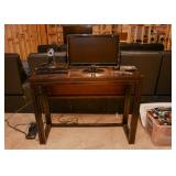 Console Table, Computer Monitor