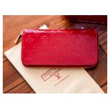 Louis Vuitton Purse / Shoulder Bag with Zipper Wallet
