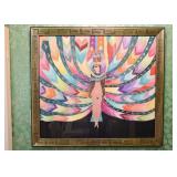 Framed Original Artwork by Joyce Brodsky (2001)