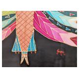 Framed Original Artwork by Joyce Brodsky (2001)