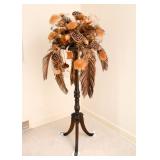 Tall Wood Display Pedestal / Plant Stand