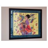 Framed Original Artwork by Joyce Brodsky (2001)