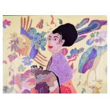 Framed Original Artwork by Joyce Brodsky (2001)