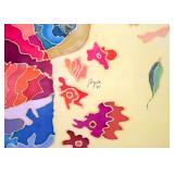 Framed Original Artwork by Joyce Brodsky (2001)